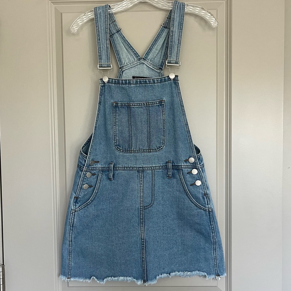 Brandy Melville Denim Overall Dress